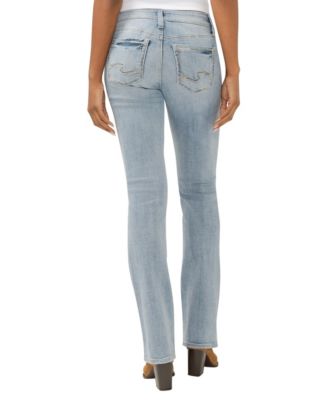 Women's Suki Mid Rise Curvy Fit Slim Bootcut Jeans
