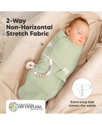 3pk Soothe Wren Swaddle Sleep Sacks, Newborn Swaddles Wrap 0-3 Months, Soft Baby Wearable Blanket