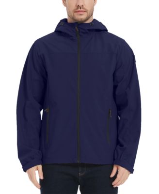 Men's All-Season Lightweight Stretch Hooded Rain Jacket