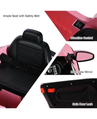 12V Kids Ride-On Car with Remote Control and Lights