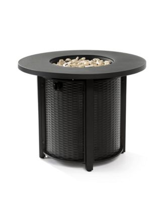 30 in. Propane Round Fire Table 40000BTU Propane Fire Pit Table