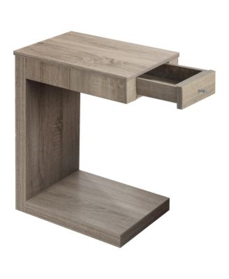 Sleek Hollow Core Accent Table for Stylish Living Rooms
