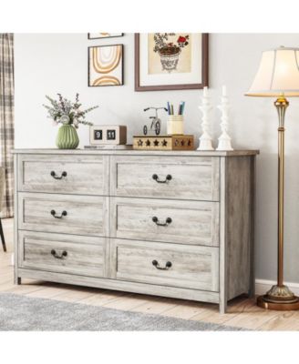 6 Drawer Dresser Chest of Drawers