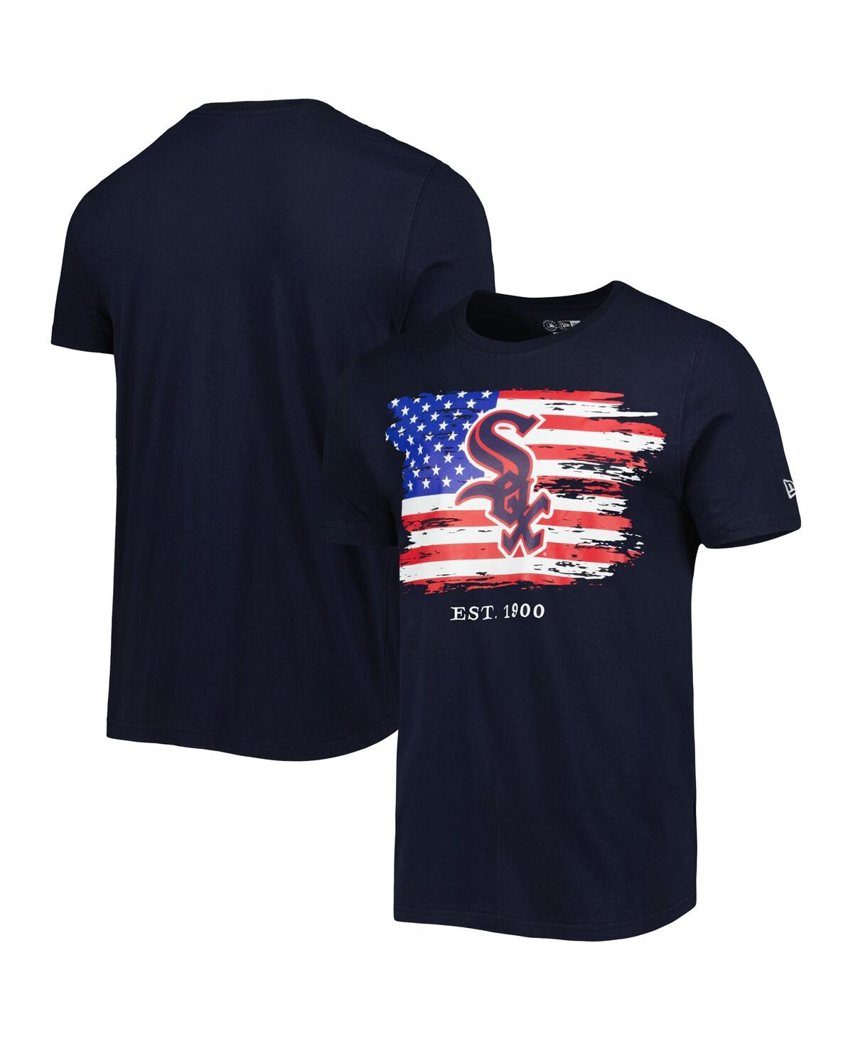 NEW ERA MEN'S NAVY CHICAGO WHITE SOX 4TH OF JULY JERSEY T-SHIRT 