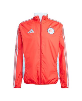 adidas - Adidas Men's Red/Light Blue Chicago Fire 2025 Anthem Reversible Full-Zip Jacket