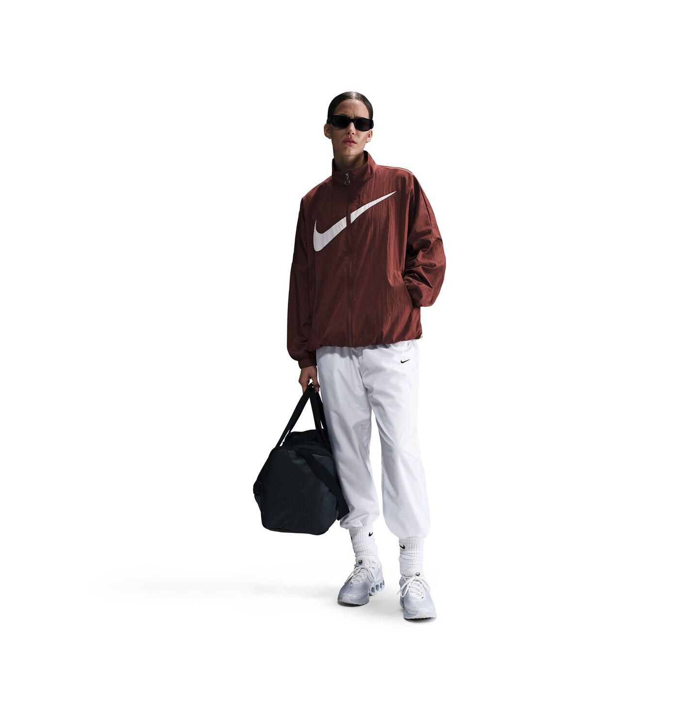 Женская куртка Nike Brown Club America CA x CA Essential Woven Full-Zip — фото 1