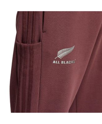 Men's&nbsp;Maroon New Zealand Rugby All Blacks Pants