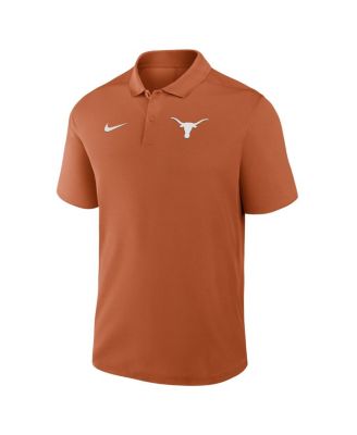 Men's Texas Orange Texas Longhorns Primetime Victory Primary Logo Performance Polo Shirt