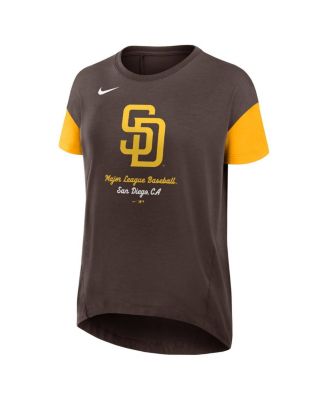 Women's Brown San Diego Padres Flowy T-Shirt