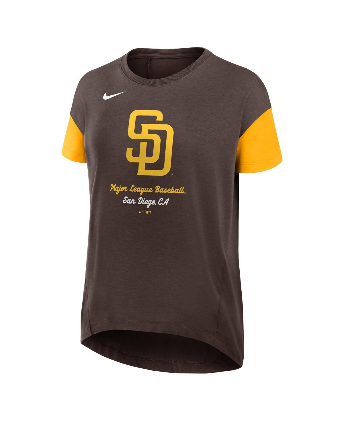 Nike Brown San Diego Padres Flowy T-shirt In Brown