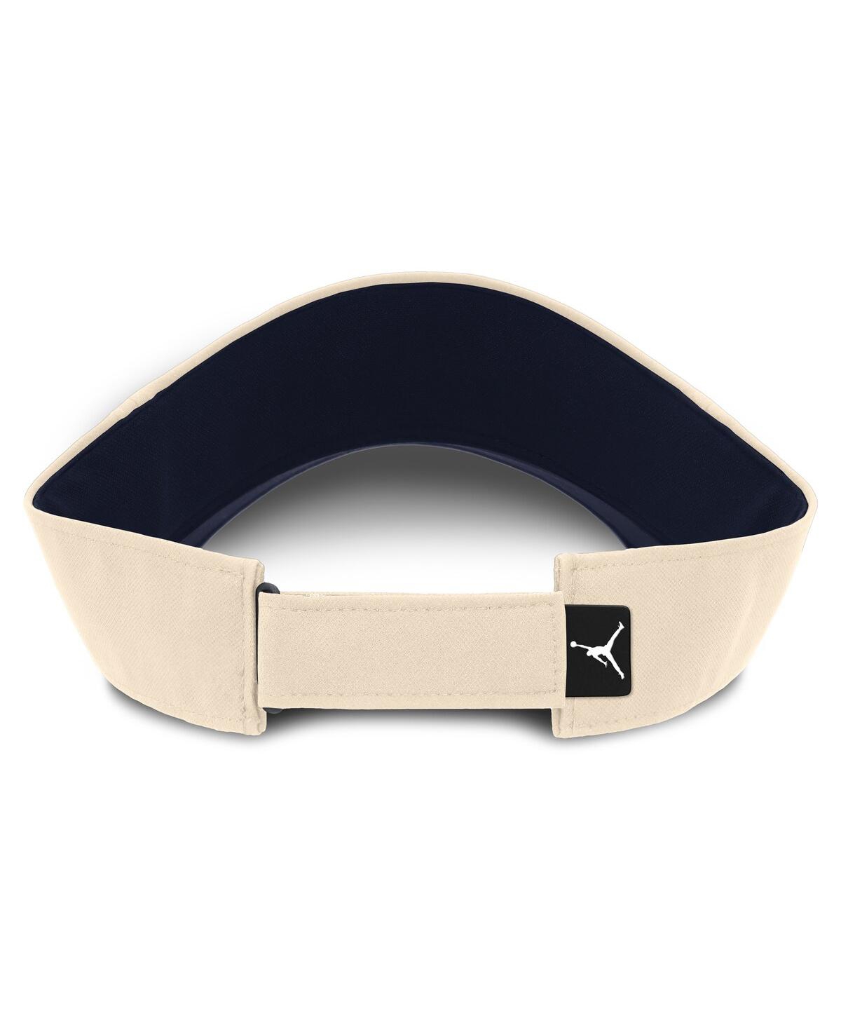 Jordan Men's Natural Michigan Wolverines Primetime Ace Adjustable Visor