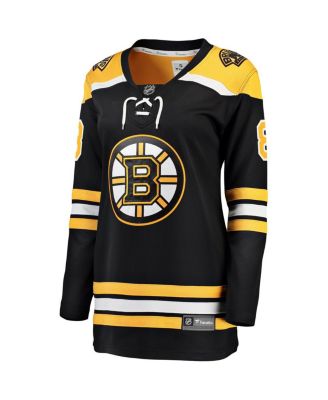 Women's David Pastrnak Black Boston Bruins Home Premier Breakaway Player Jersey