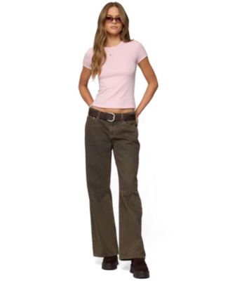 Women's Daphney Ribbed T Shirt