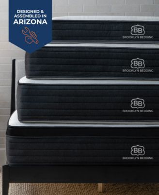 Brooklyn Bedding Select 14 Gel Memory Foam Hybrid Cushion Firm Tight Top Mattress In A Box Collection In Transparent