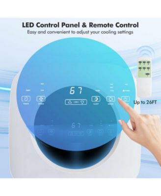 9000 BTU Portable Air Conditioner with Fan and Dehumidifier