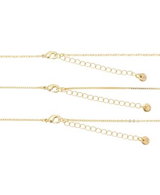 Cubic Zirconia Sea Life Pendant Layered Necklace Set