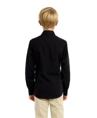 Big Boys Knight Solid Color Shirt