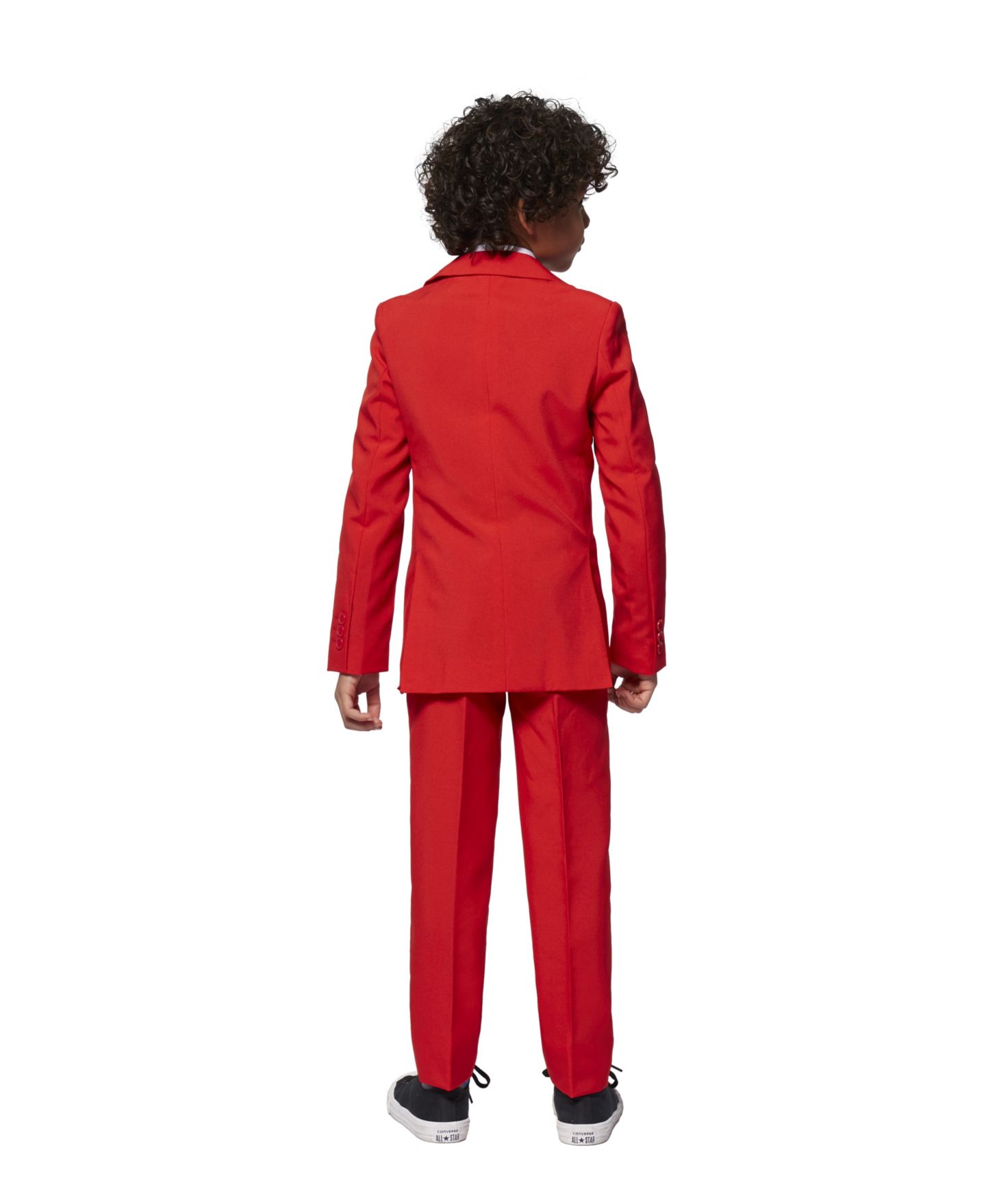 Детский костюм-тройка OppoSuits Devil однотонный, для мальчиков — фото 2