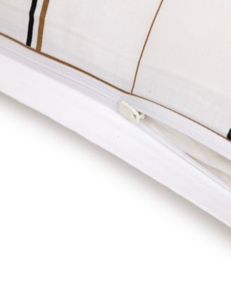 CLOSEOUT! by Hugo Boss Check 2-Pc. Duvet Cover Set, Twin