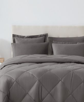 Cannon Oversized Cotton Percale 3-Pc. Comforter Set, King