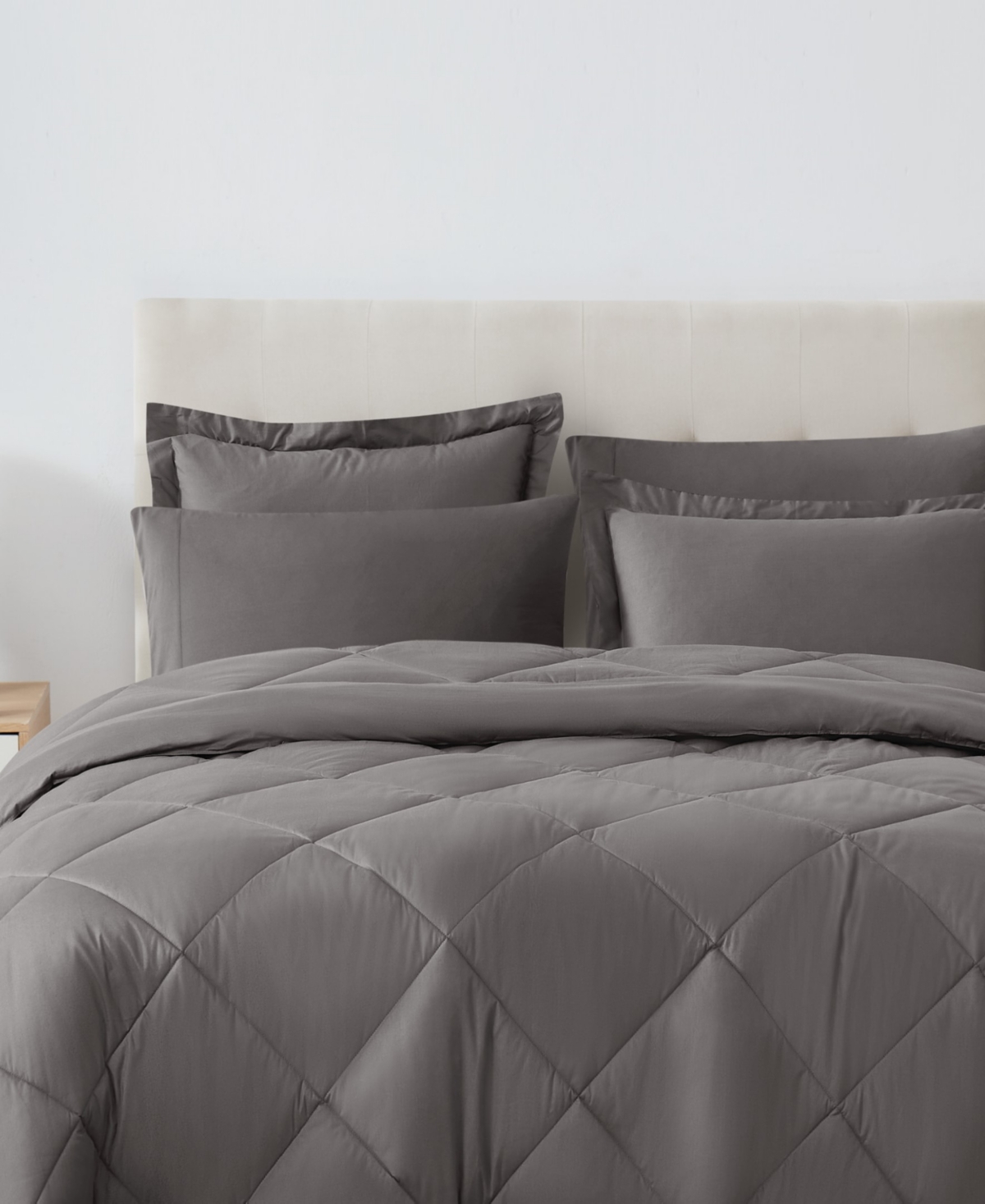 Cannon Oversized Cotton Percale 3-Pc. Comforter Set