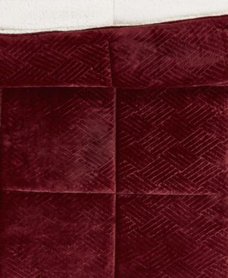 Basket Carved Softness 2-Pc. Comforter Set, Twin/Twin XL