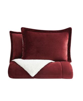 Basket Carved Softness 3-Pc. Comforter Set, King