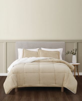 Basket Carved Softness 3-Pc. Comforter Set, Full/Queen