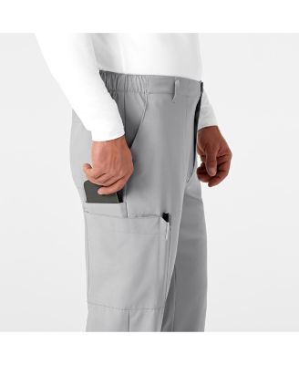 Men's W123 Flat Front Cargo Scrub Pant