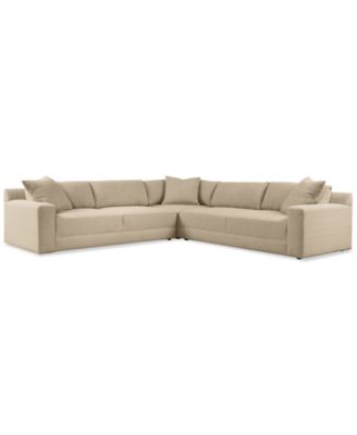 Mayela 3-Pc. Fabric L Sectional