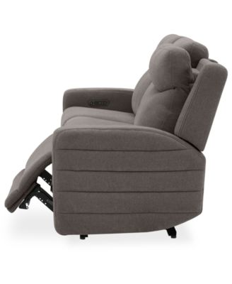 Kristyan 3-Pc. Fabric Sofa with 3 Power Recliners, Exclusively at Macy's 