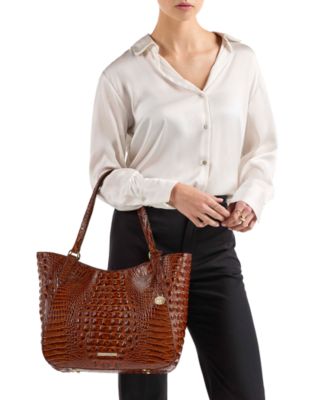 Brahmin Aliza Sandstorm Ladybird Large Leather Tote - Macy's