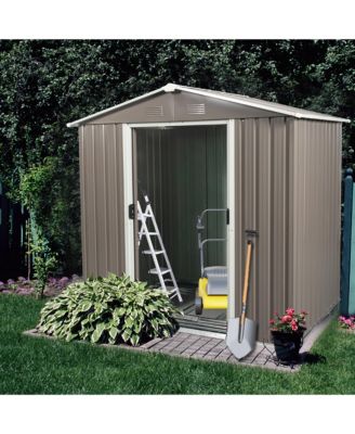 6ft x 5ft Outdoor Metal Storage Shed
