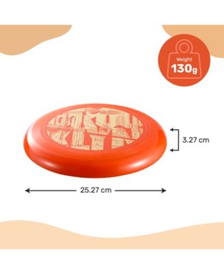 Frisbee Cool Flyer Flying Disc, 9.95 Inch Lightweight Toy Outdoor Beach Park Backyard Game - 130g