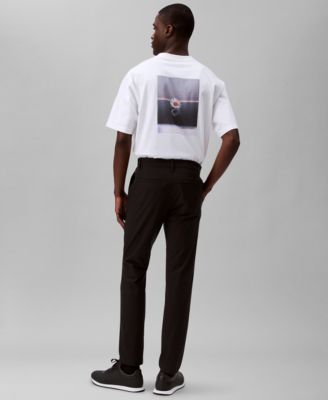 Men's Slim-Fit Stretch Wrinkle-Resistant Tech Pants