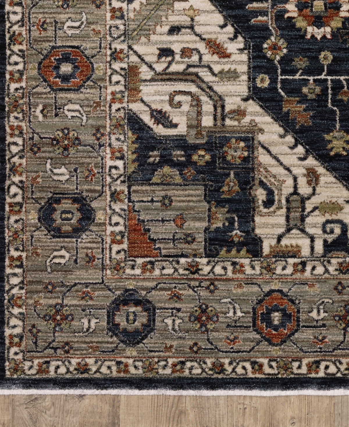 Oriental Weavers Eliana Eli07 2'3''x7'6'' Runner Area Rug In Brown