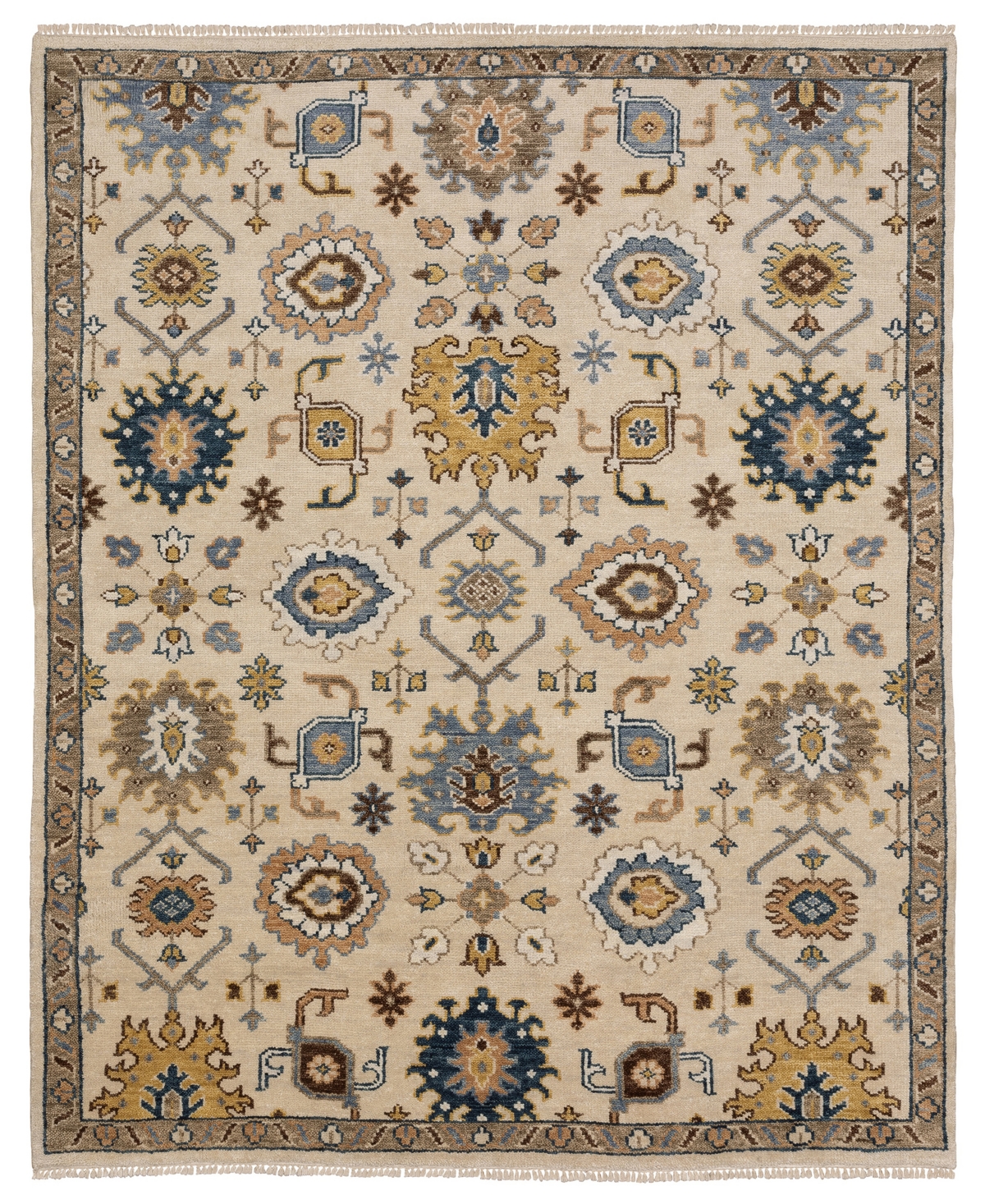 Oriental Weavers Majorca Maj08 2'6''x10' Runner Area Rug In Neutral