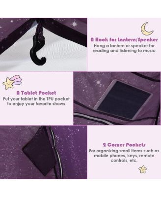 Bed Tent Indoor Privacy Play Tent on Bed with Carry Bag