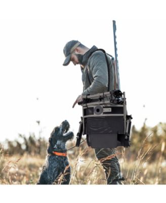 360° Swivel Portable Hunting Chair with Adjustable Legs and Armrests