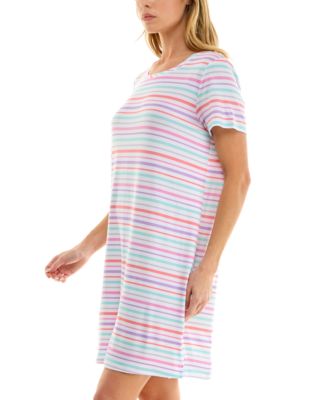Women's Printed Short-Sleeve Sleepshirt