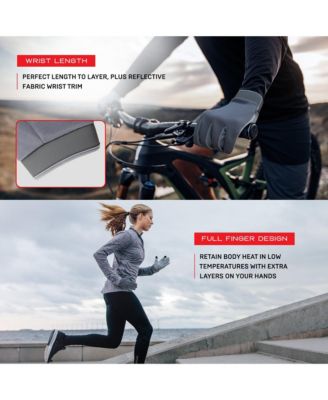 Unisex Calisthenic Anti-Slip Tech-Touch Fitness Gloves - size L