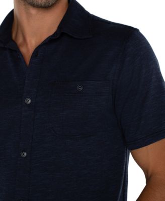 Men's Short-Sleeve Button-Up Shirt