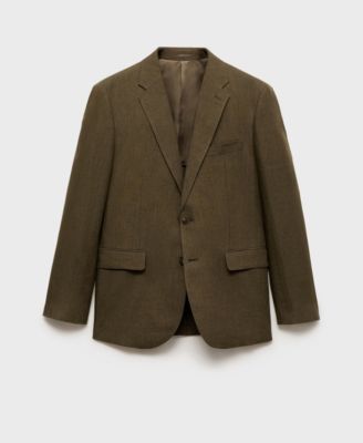 Men's Linen Slim-Fit Amalfi Suit Blazer