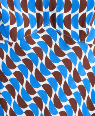 Women's Double V-Neck Sleeveless Midi Dress, Exclusively at Macy's