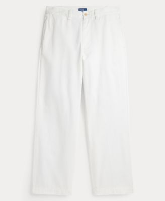 Women's Cotton Chino Straight-Leg Pants