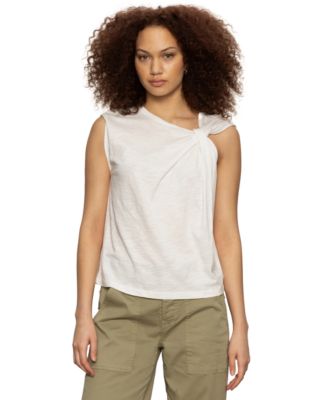 Sanctuary - Women's So Twisted Asymmetric Muscle T-Shirt
