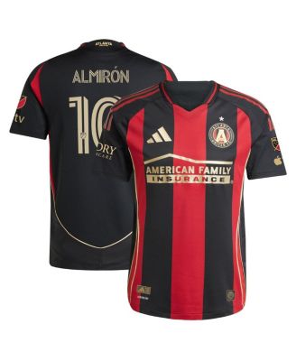 adidas - Men's Miguel Almiron Black Atlanta United FC 2025 The Connector Authentic Player Jersey