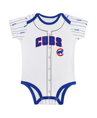 Baby Boys and Girls 2-Piece Chicago Cubs Play Ball Bodysuit