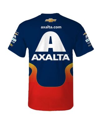 Men's Blue William Byron Axalta Uniform T-Shirt