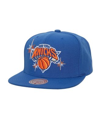 Mitchell & Ness - Men's Blue New York Knicks Starlight Snapback Hat